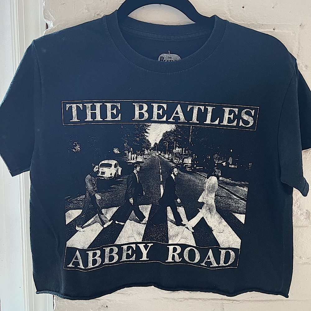 Beatles crop top size S